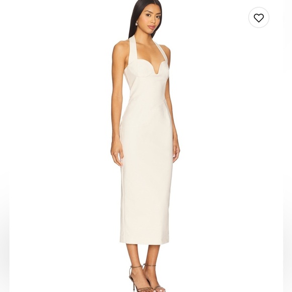 Camila Coelho Halee Maxi Dress in White - Picture 2 of 9